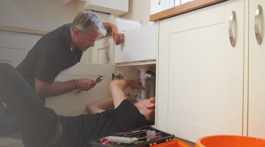 Crawl Space Pipe Repair in Deerton, MI